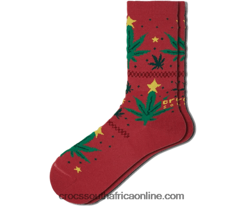 Socks Holiday Hemp Crew Pepper Crocs FBL6TX1212