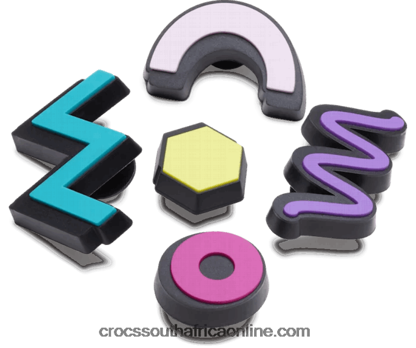 90S Shapes 5 PackCrocs FBL6TX921