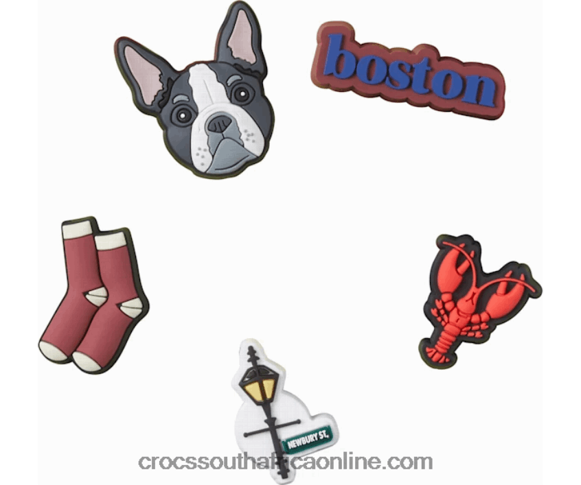 Boston Wanderlust Collection 5 PackCrocs FBL6TX1185