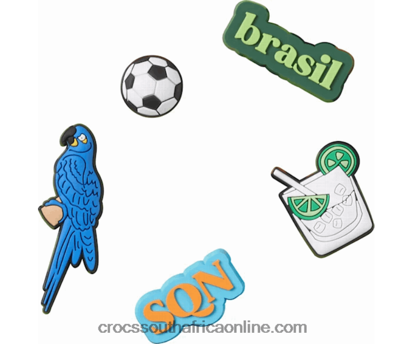Brazil Wanderlust Collection 5 PackCrocs FBL6TX1172