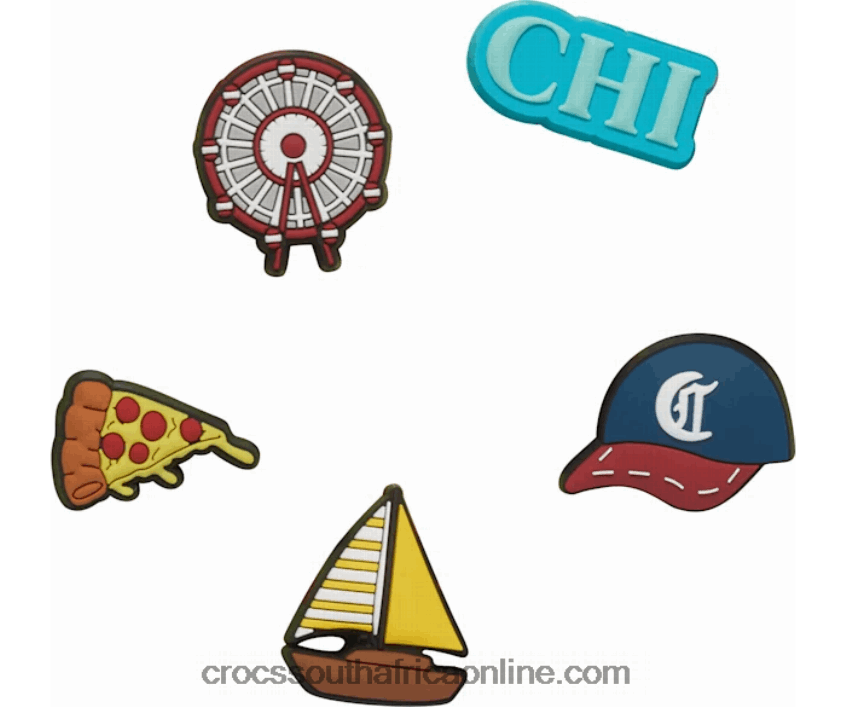 Chicago Wanderlust Collection 5 PackCrocs FBL6TX1092