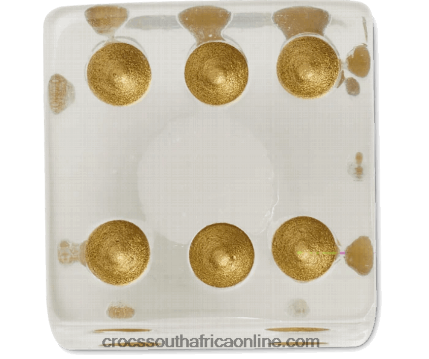 Clear DiceCrocs FBL6TX713