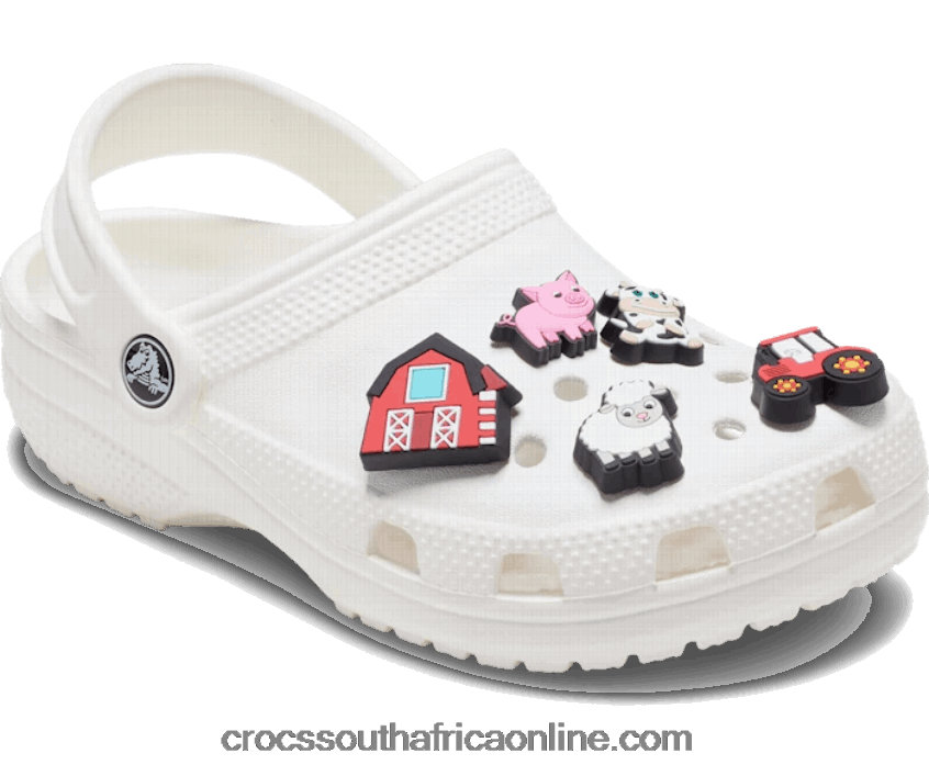 Cutesy Farm Animal 5 PackCrocs FBL6TX779