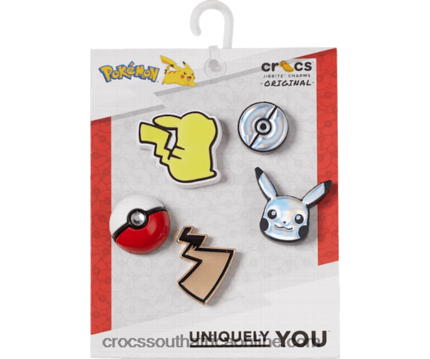 Elevated Pokemon 5 PackCrocs FBL6TX842