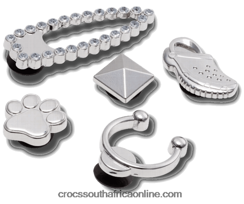 Elevated Silver Sport 5 PackCrocs FBL6TX1020