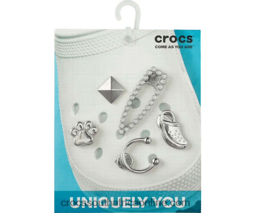 Elevated Silver Sport 5 PackCrocs FBL6TX1020