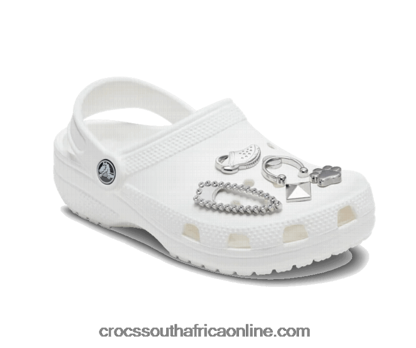 Elevated Silver Sport 5 PackCrocs FBL6TX1020