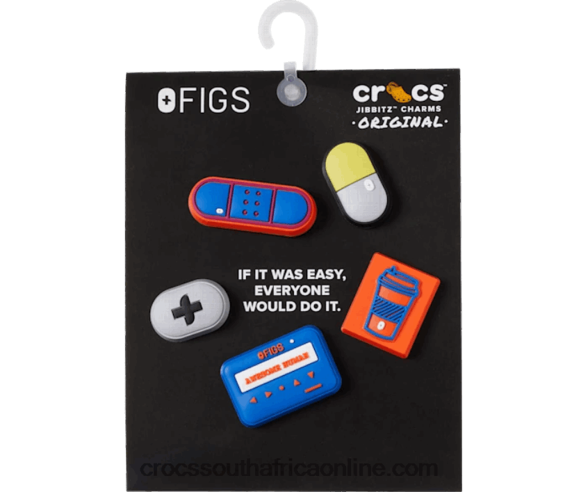 Figs X Crocs 5 PackCrocs FBL6TX920