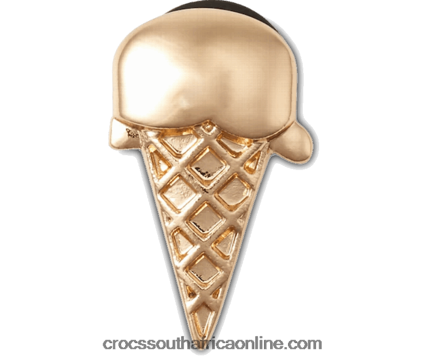 Gold Ice Cream ConeCrocs FBL6TX745
