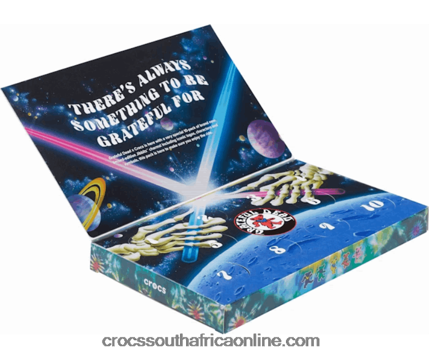 Grateful Dead 10 PackCrocs FBL6TX867