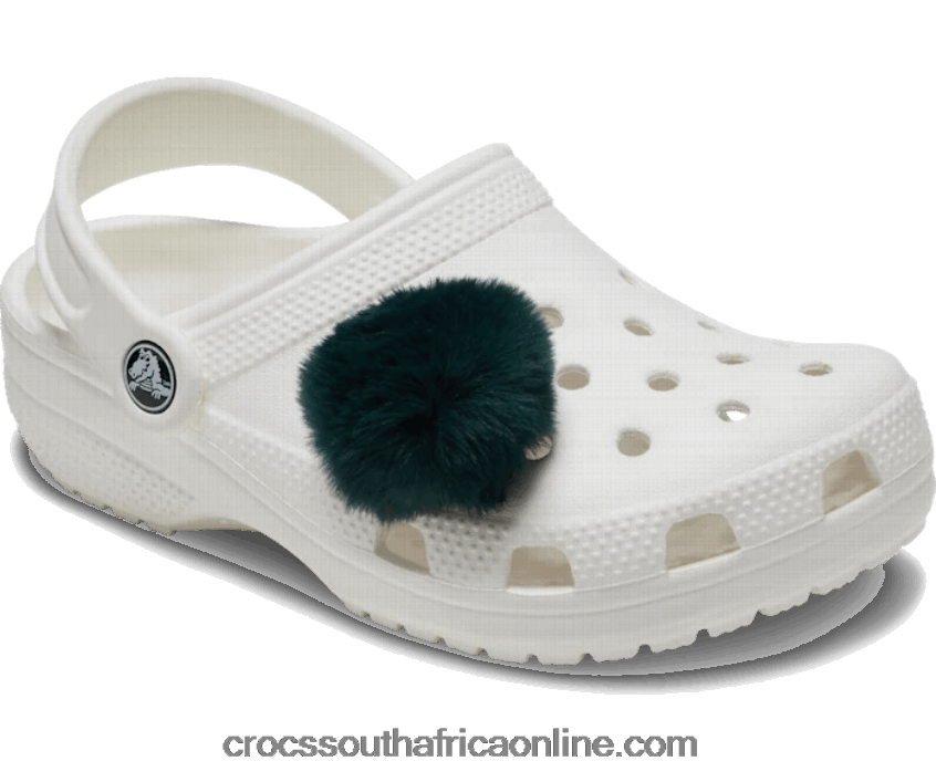 Green Puff BallCrocs FBL6TX709