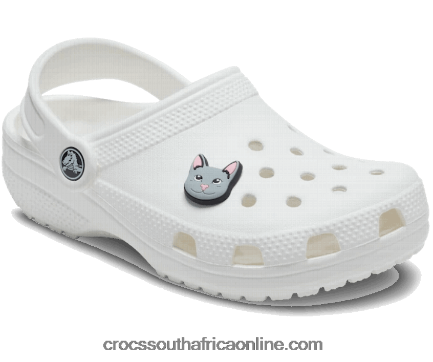 Grey CatCrocs FBL6TX983