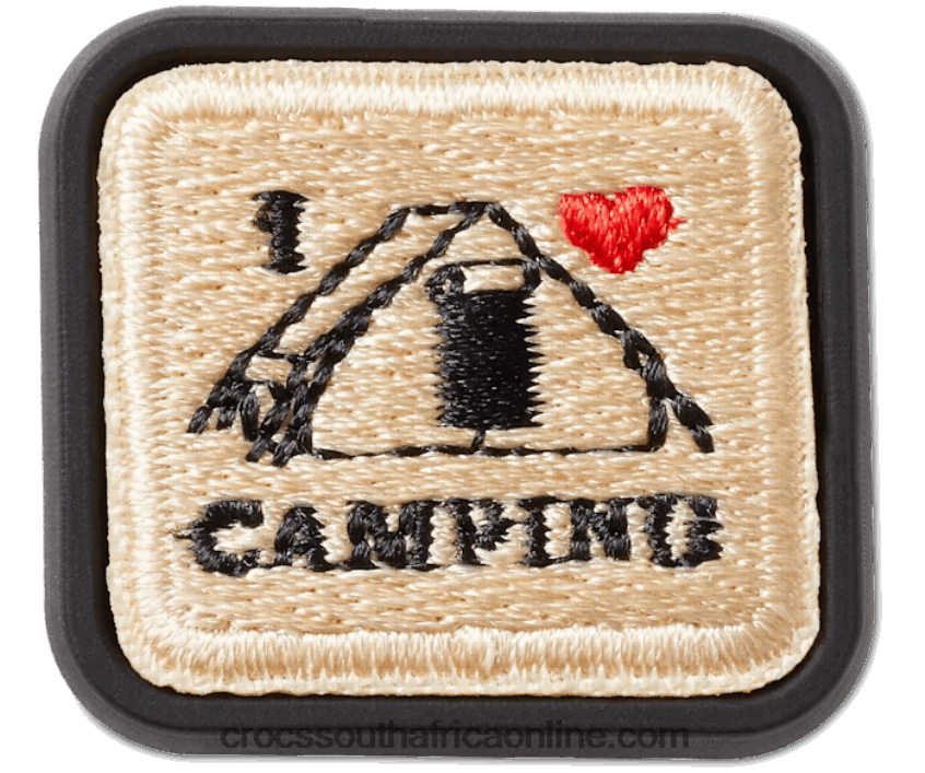 I Love Camping PatchCrocs FBL6TX754
