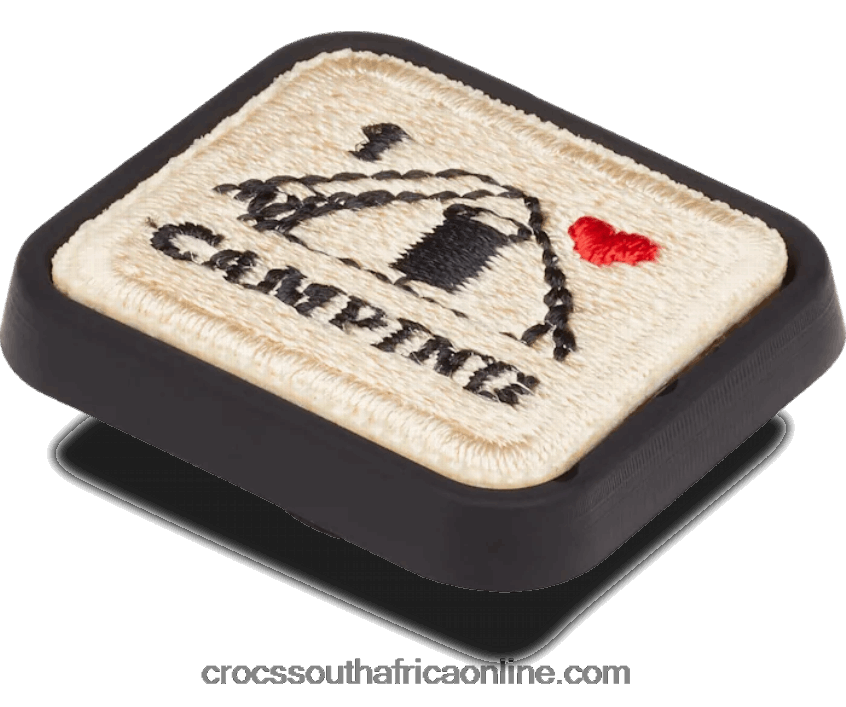 I Love Camping PatchCrocs FBL6TX754