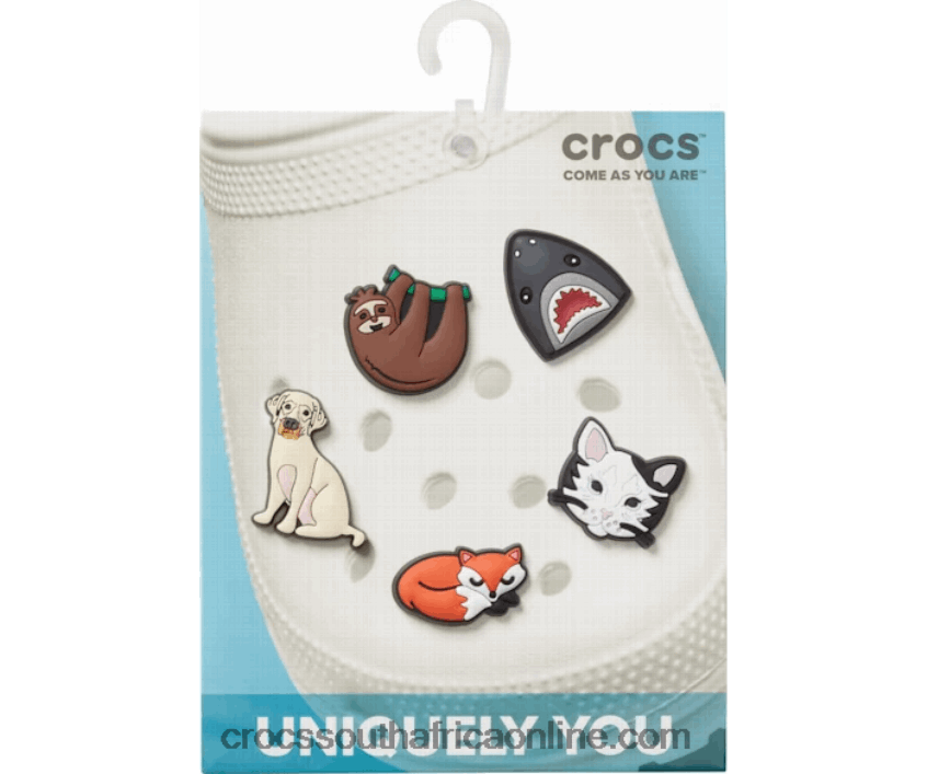 Jibbitz Animal Lover 5 PackCrocs FBL6TX994
