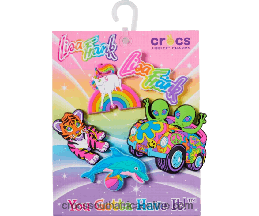 Lisa Frank 5 PackCrocs FBL6TX971