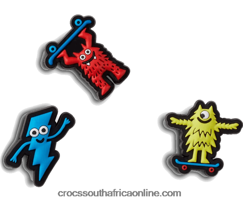 Monsters 3 PackCrocs FBL6TX1001