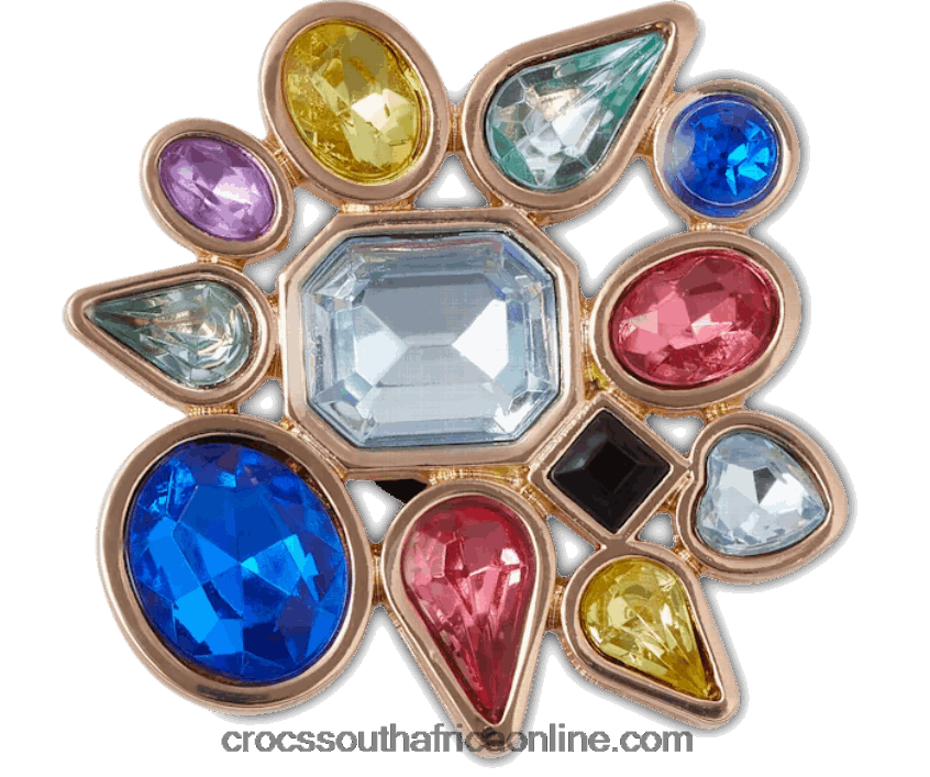 Multi Color Gem ClusterCrocs FBL6TX704