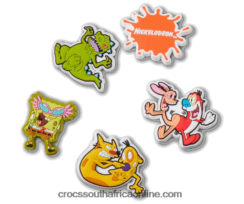 Nickelodeon Throwback 5-PackCrocs FBL6TX1087
