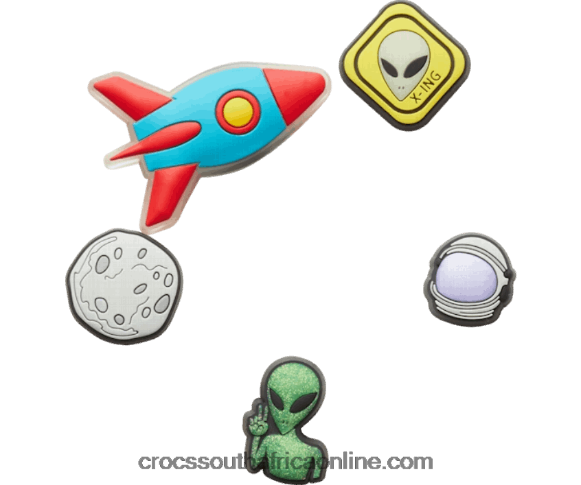 Outer Space 5-PackCrocs FBL6TX991