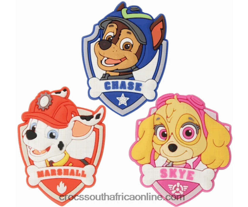 Paw Patrol 3-PackCrocs FBL6TX1039