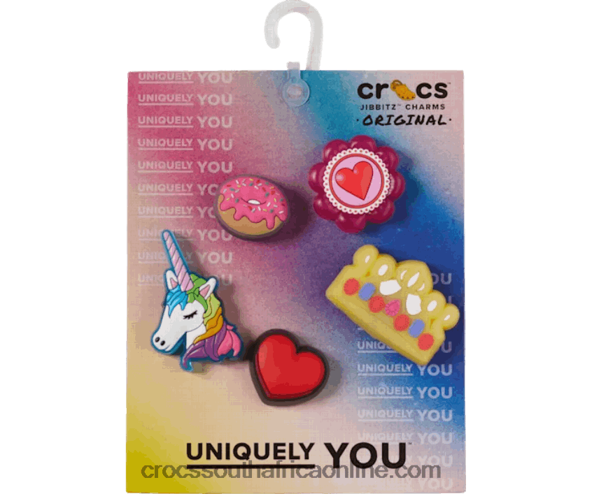 Pink Girly Girl 5 PackCrocs FBL6TX649