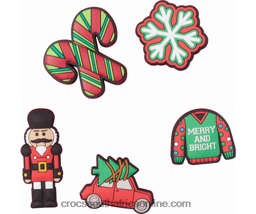 Red And Green Ornament PackCrocs FBL6TX830