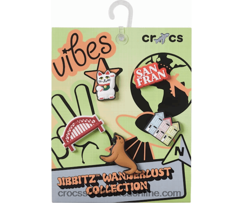 San Francisco Wanderlust Collection 5 PackCrocs FBL6TX1099