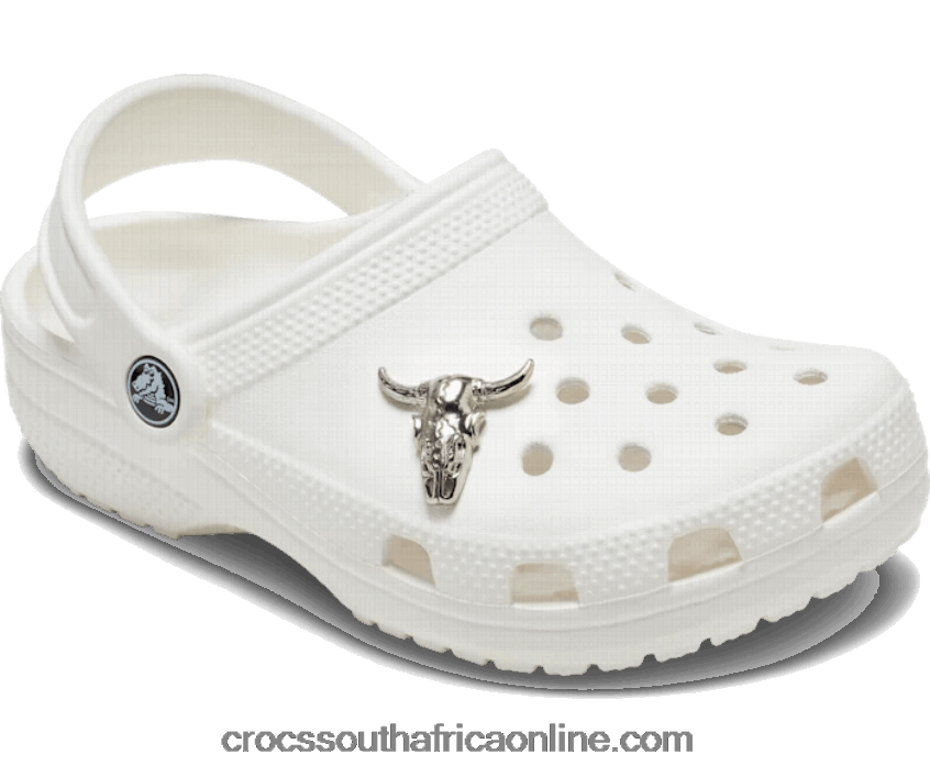 Silver Cow SkullCrocs FBL6TX663