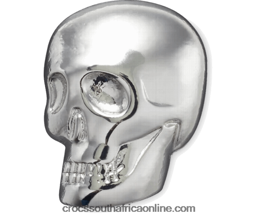 Silver SkullCrocs FBL6TX712