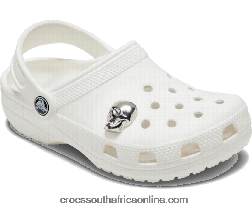 Silver SkullCrocs FBL6TX712