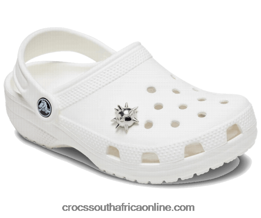 Silver Spike BallCrocs FBL6TX656