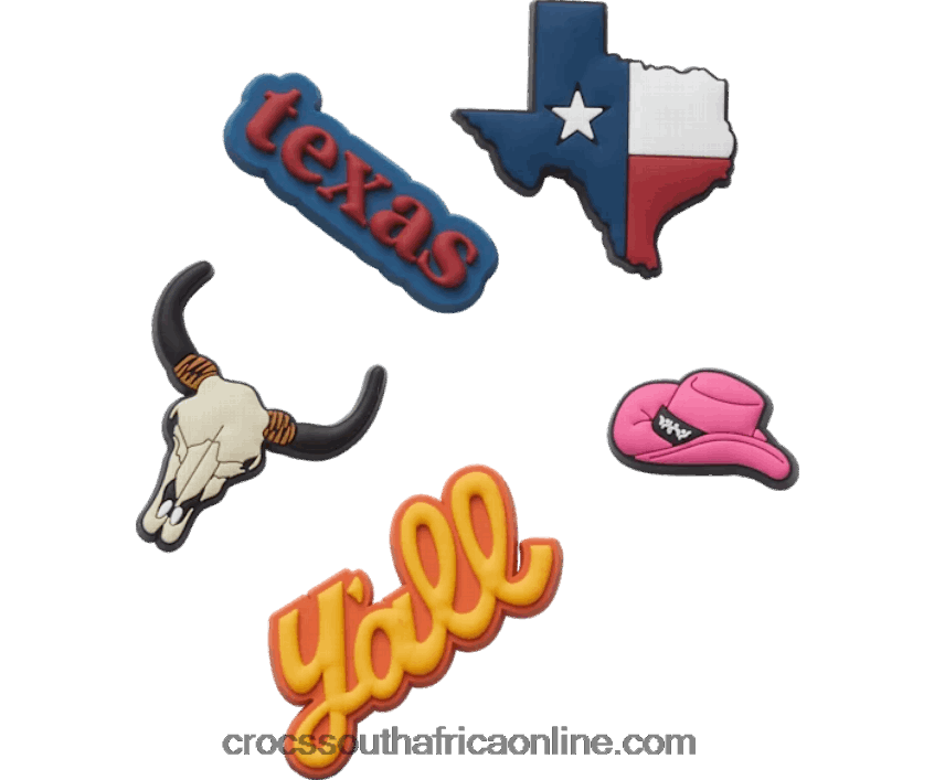 Texas Wanderlust Collection 5 PackCrocs FBL6TX1071