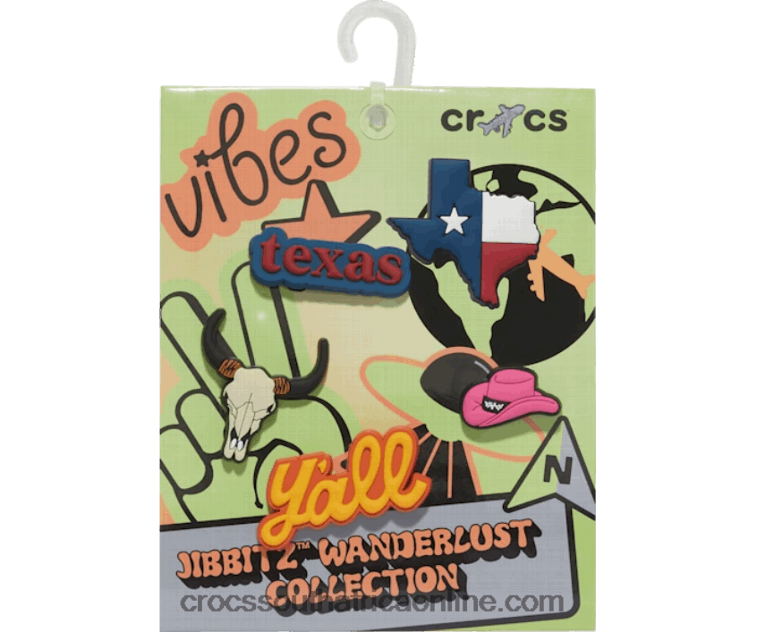 Texas Wanderlust Collection 5 PackCrocs FBL6TX1071