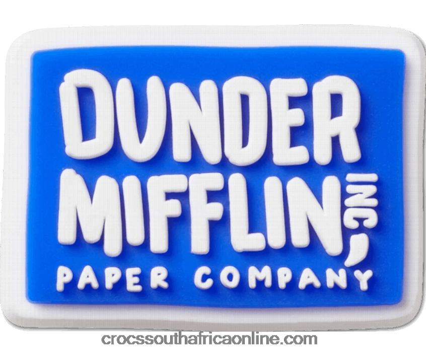 The Office Dunder Mifflin LogoCrocs FBL6TX782