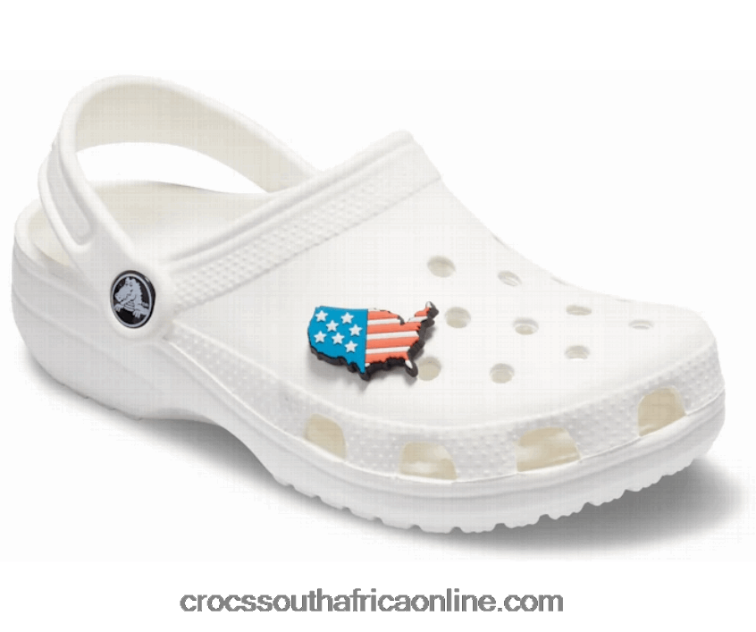 Usa Flag MapCrocs FBL6TX1166