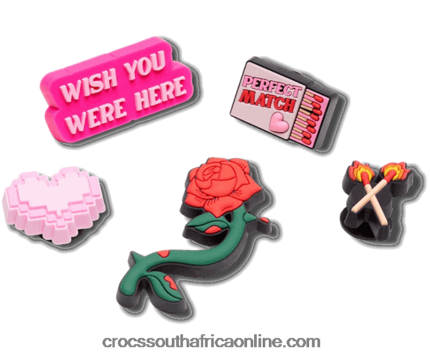 Valentines Girly 5 PackCrocs FBL6TX1008