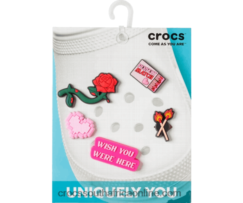 Valentines Girly 5 PackCrocs FBL6TX1008