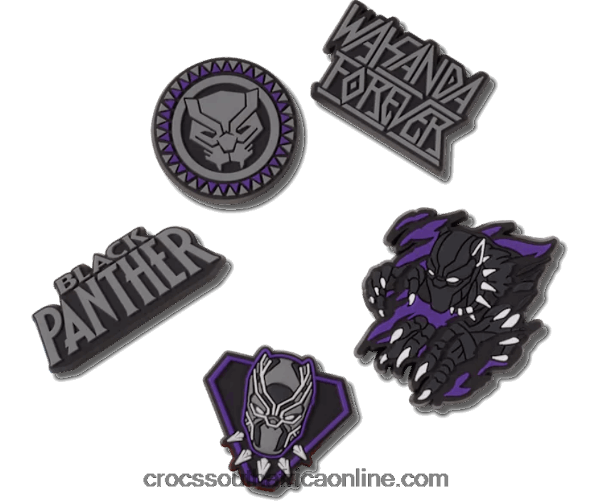 Wakanda Forever 5PkCrocs FBL6TX804