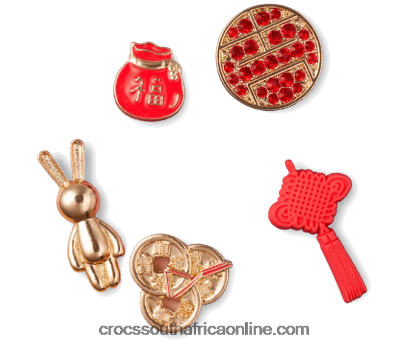 Year Of The Rabbit 5 PackCrocs FBL6TX741