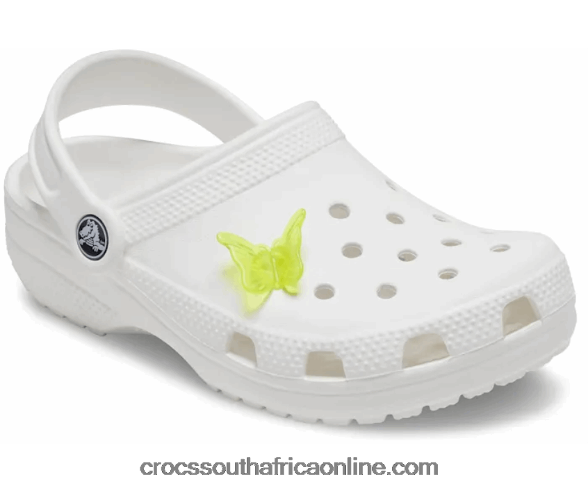 Yellow Butterfly ClipCrocs FBL6TX1189