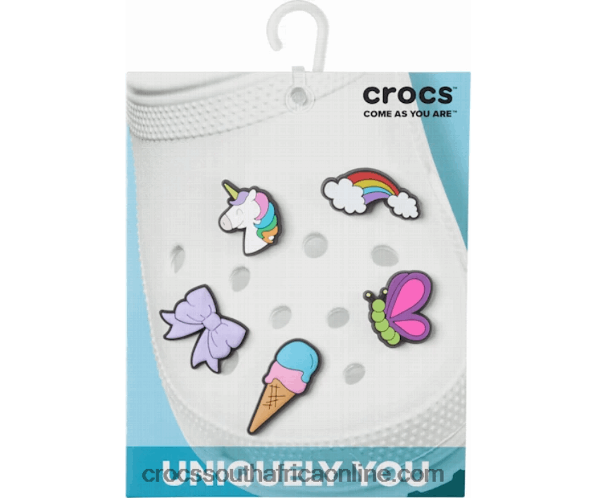 Young Girl Cartoons 5 PackCrocs FBL6TX978