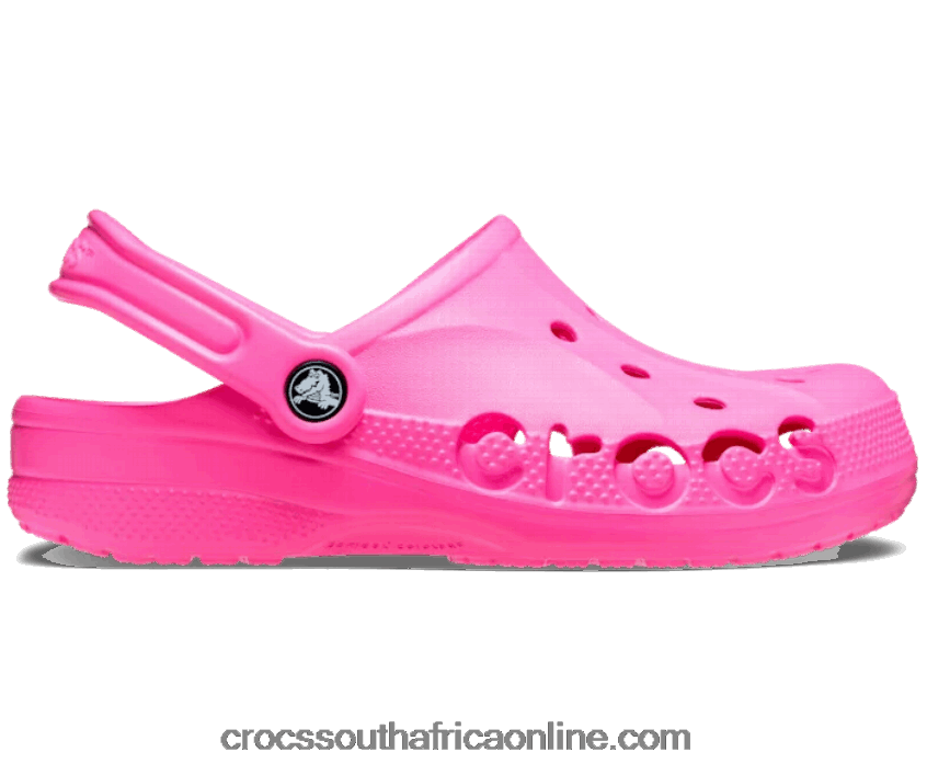 Men Baya Clog Electric Pink Crocs FBL6TX1269