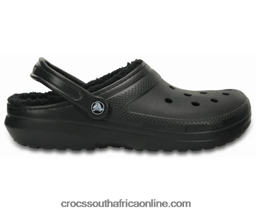 Men Classic Lined Clog Black Crocs FBL6TX1311