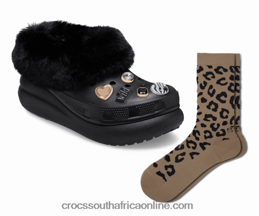 Men Get Wild Pack Black Crocs FBL6TX1280