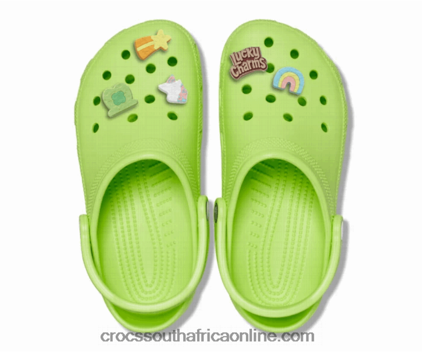 Men Lucky Charms Classic Pack Limeade Crocs FBL6TX1262