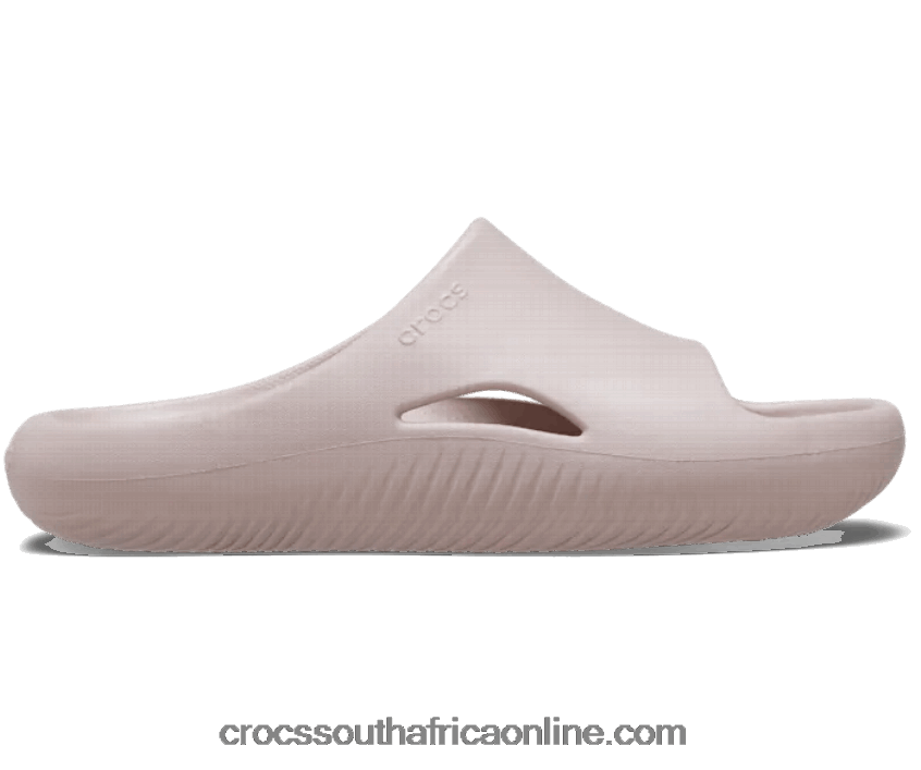 Men Mellow Slide Pink Clay Crocs FBL6TX1300