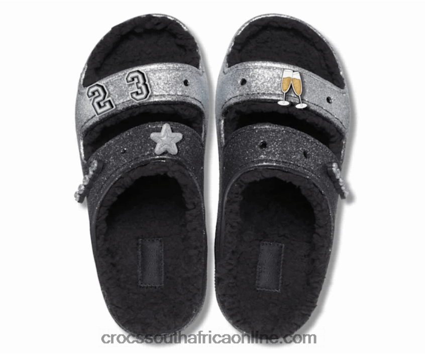 Men New Years 2023 Pack Black/Silver Crocs FBL6TX1301