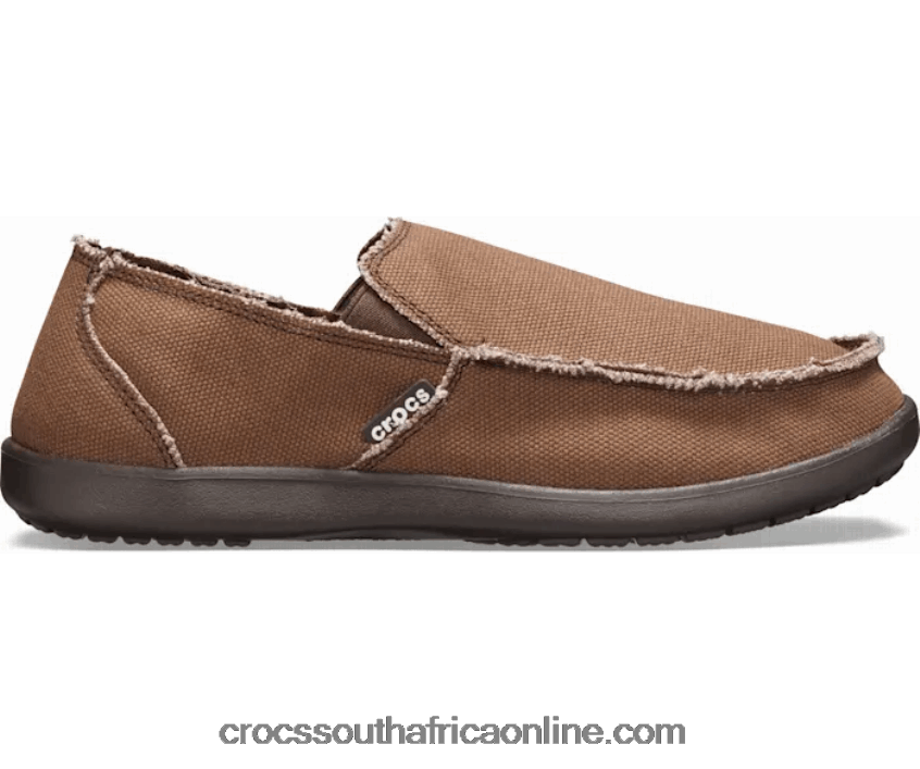 Men Santa Cruz Slip-On Espresso Crocs FBL6TX1316