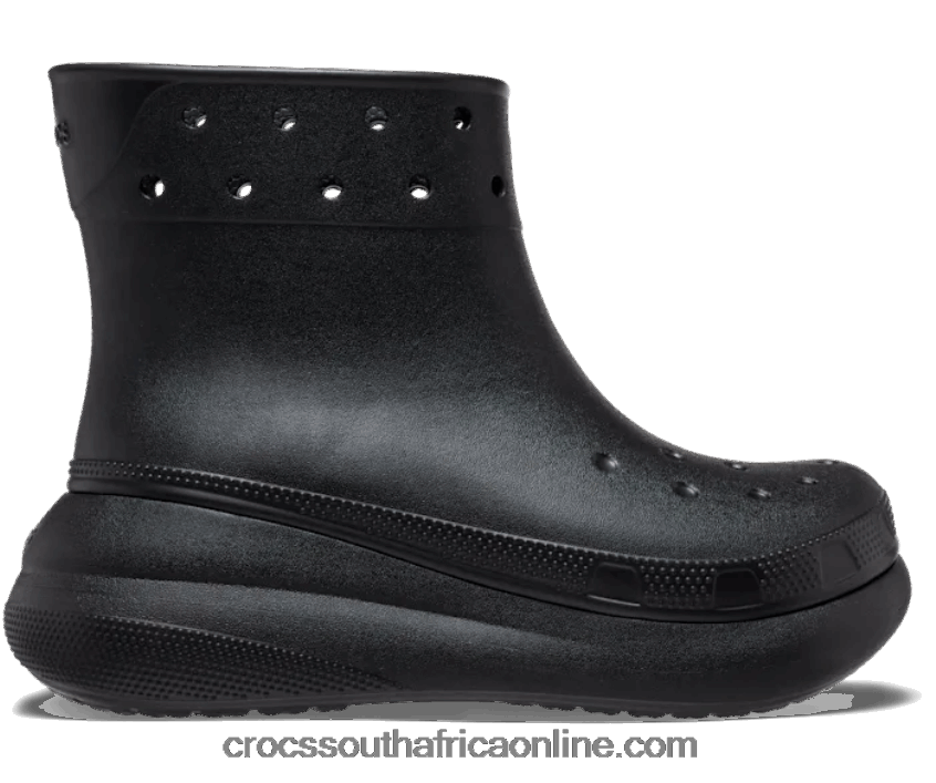 Women Crush Boot Black Crocs FBL6TX333